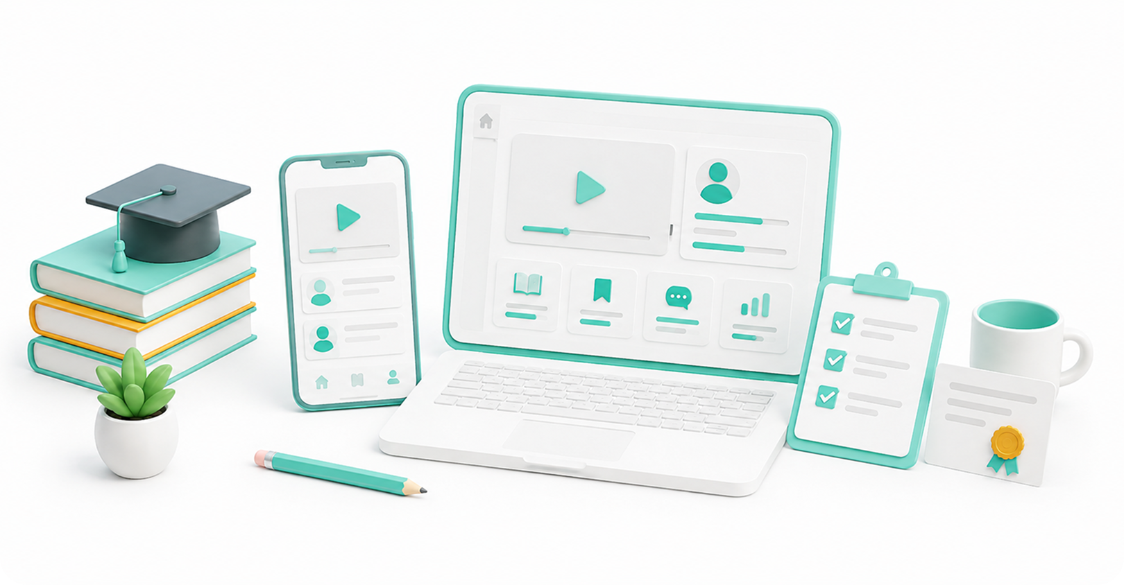 LMS Application Screen 1